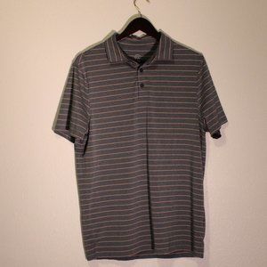 Striped Grey Polo